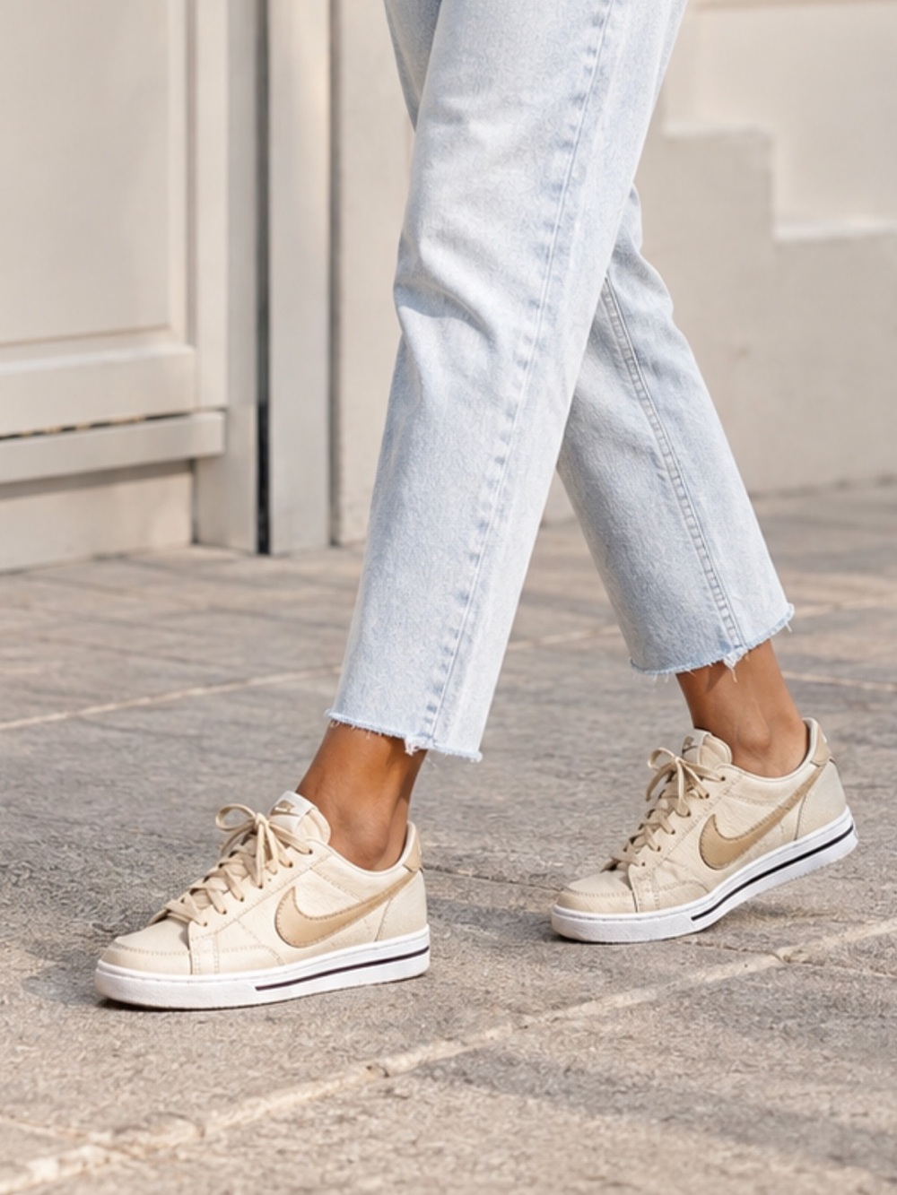 Nike Women’s Beige Low-Top Sneakers
